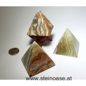 Pyramide Onyx-Marmor 5cm